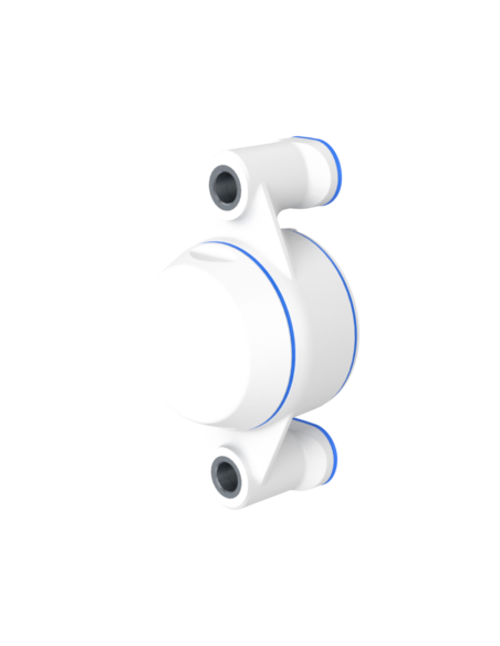 Bearing house XB2FC52(White)-CSB25 mm(Front)-CM(White)-OS(White)