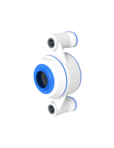 Bearing house XB2FC52(White)-CSB25 mm(Front)-OM(White)-OS(White)