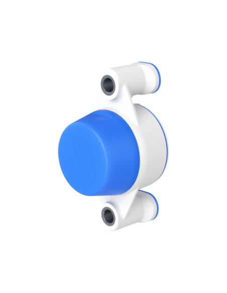 Bearing house XB2FC52(White)-SSB25 mm(Front)-CL(Blue)-OS(White)