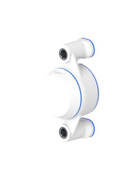 Bearing house XB2FC52(White)-SSA25 mm(Front)-CM(White)-OS(White)
