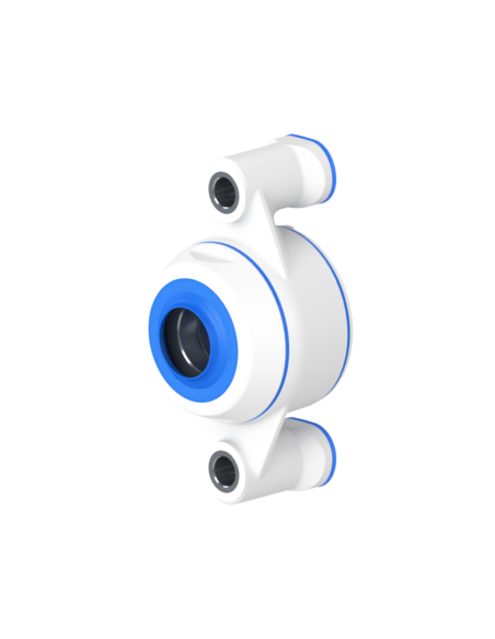 Bearing house XB2FC52(White)-SSA25 mm(Front)-OM(White)-OS(White)