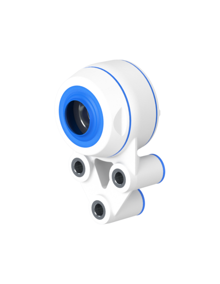 Bearing house XB3FC62(White)-SSA30 mm(Front)-OM(White)-OS(White)