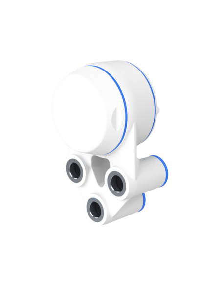 Bearing house XB3FC47(White)-CSB20 mm(Front)-CM(White)-OS(White)