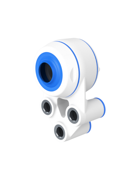 Bearing house XB3FC47(White)-CSB20 mm(Front)-OM(White)-OS(White)