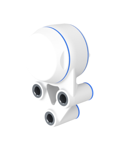 Bearing house XB3FC52(White)-CSB1"(Front)-CM(White)-OS(White)