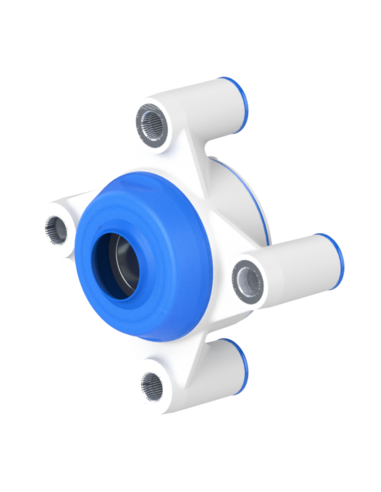 Bearing house XB4FC52(White)-CSB1"(Front)-OM(Blue)-OS(White)