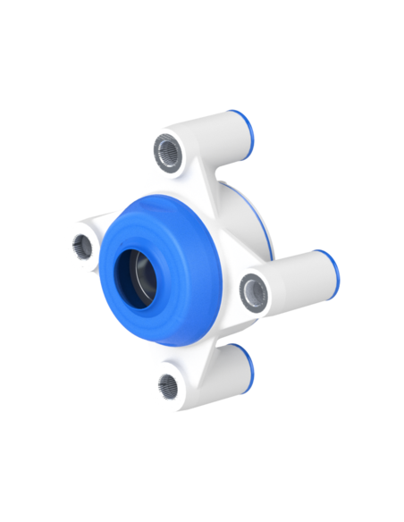 Bearing house XB4FC52(White)-SSB1"(Front)-OM(Blue)-OS(White)
