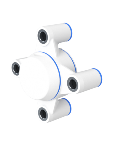 Bearing house XB4FC47(White)-SSB3/4"(Front)-CM(White)-OS(White)