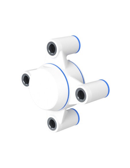 Bearing house XB4FC47(White)-SSB3/4"(Front)-CM(White)-OS(White)