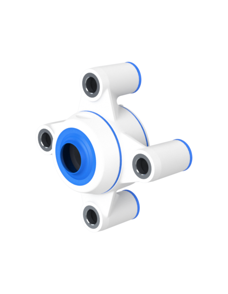 Bearing house XB4FC47(White)-CSB20 mm(Front)-OM(White)-OS(White)