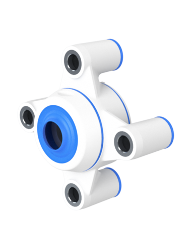 Bearing house XB4FC47(White)-CSB3/4"(Front)-OM(White)-OS(White)