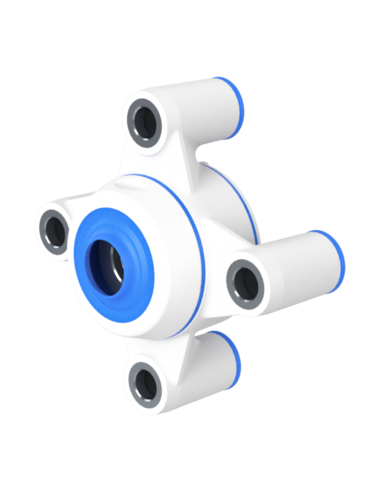 Bearing house XB4FC47(White)-SSA3/4"(Front)-OM(White)-OS(White)