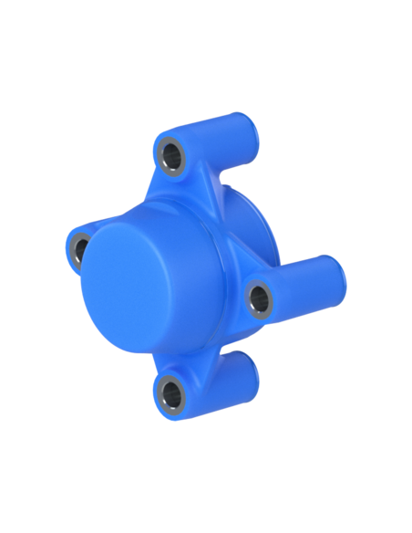 Bearing house XB4FC52(Blue)-SSB1"(Front)-CL(Blue)-OS(Blue)