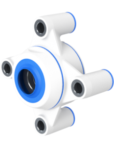 Bearing house XB4FC52(White)-SSA1"(Front)-OM(White)-OS(White)