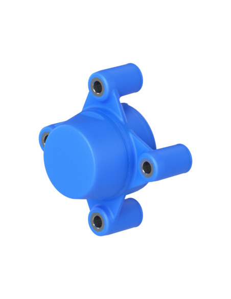 Bearing house XB4FC62(Blue)-SSB1 1/4"(Front)-CL(Blue)-OS(Blue)