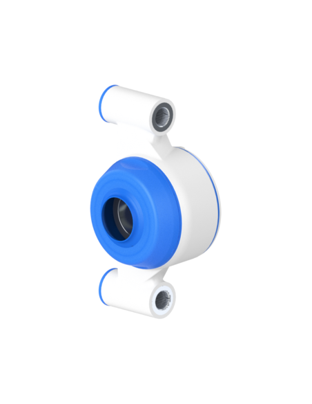 Bearing house XBPBC52(White)-SSB25 mm(Front)-OM(Blue)-OS(White)