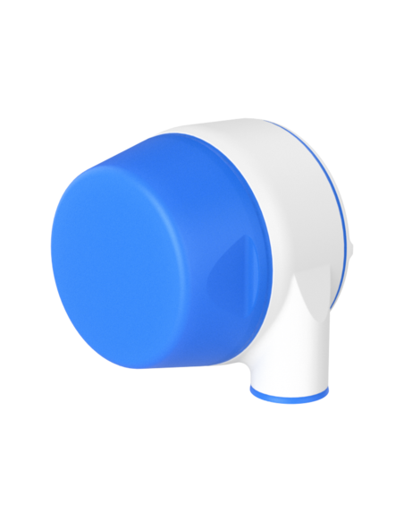 Bearing house XBTBC52(White)-SSB25 mm(Front)-CL(Blue)-OS(White)