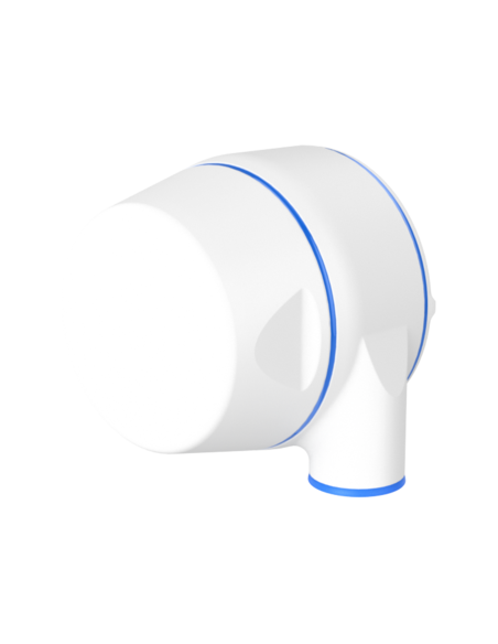 Bearing house XBTBC52(White)-SSB25 mm(Front)-CL(White)-OS(White)