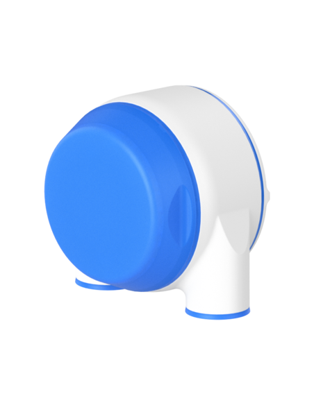 Bearing house XBTBC52(White)-SSB25 mm(Front)-CM(Blue)-OS(White)