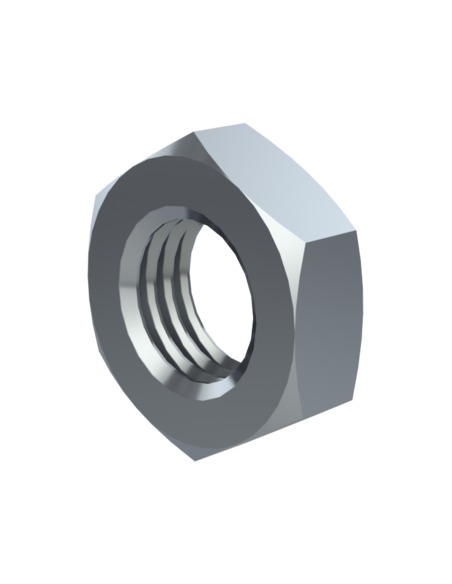 Counter nut M12, DIN 439, A2-35