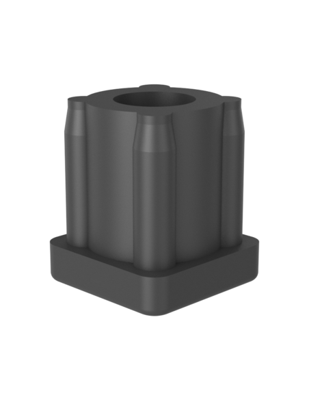 Threaded bushing PTIQ, 20x20x1.5, M8