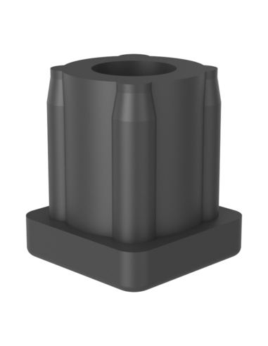 Threaded bushing PTIQ, 20x20x2.0, M8