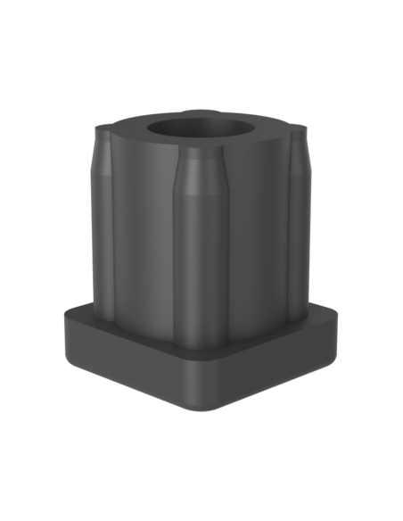 Threaded bushing PTIQ, 20x20x2.0, M8