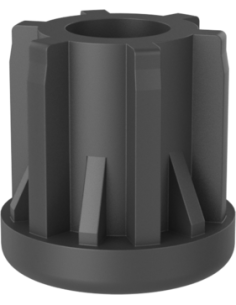 Plastic bushing PTIR, 38x1,5, M12