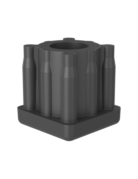 Threaded bushing PTIQ, 25x25x1,5, M10