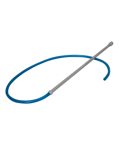 Plastic suction lance with suction hose Blue