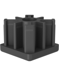 Threaded bushing PTIQ, 60x60x2, M16