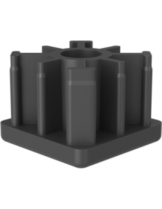 Threaded bushing PTIQ, 60x60x2, M20