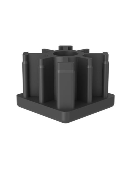 Threaded bushing PTIQ, 60x60x2, M20