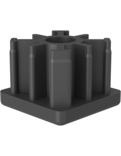 Threaded bushing PTIQ, 60x60x3, M16