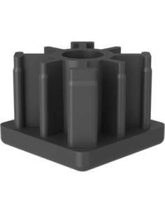 Threaded bushing PTIQ, 60x60x3, M20