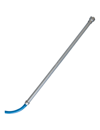 Plastic suction lance with suction hose Blue