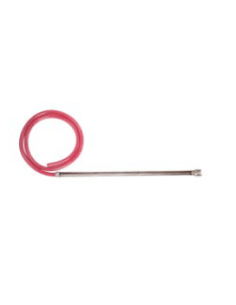 Plastic suction lance with suction hose Red