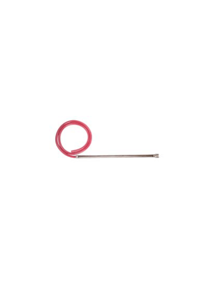 Plastic suction lance with suction hose Red