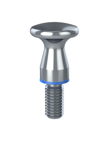 Knob XK(20) M8 x 16, Blue NBR