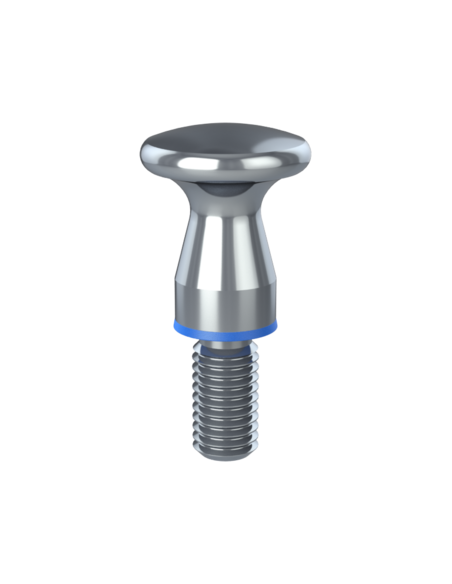 Knob XK(20) M8 x 16, Blue NBR