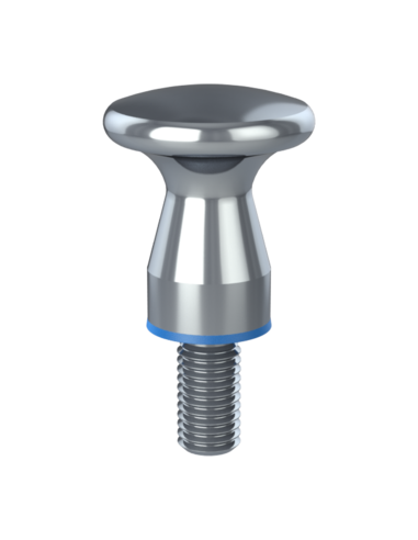 Knob XK(32) M10 x 20, Blue NBR