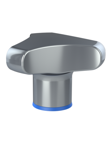 Knob XK3W(32) UNC 1/4 x 10, Blue NBR