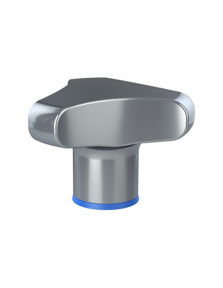 Knob XK3W(32) UNC 1/4 x 10, Blue NBR
