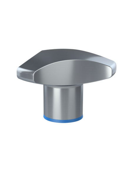 Knob XK3W(75) M16, AISI 316, Blue NBR