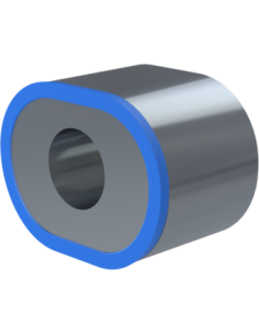 Spacer Oval 1" for Ø52 series