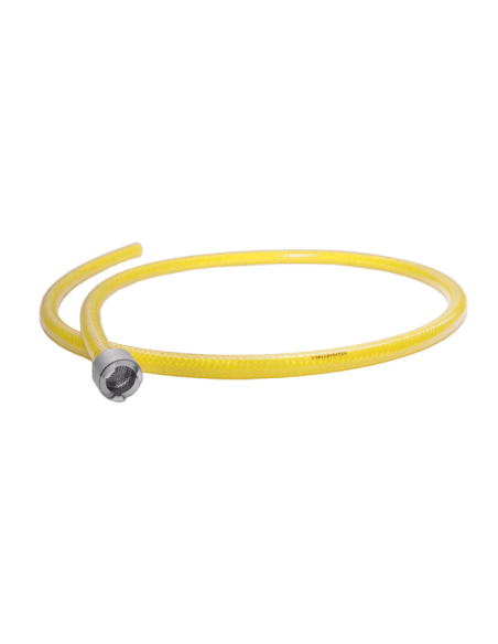 Suction hose with filter Yellow