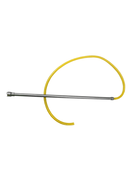 Plastic suction lance with suction hose Yellow