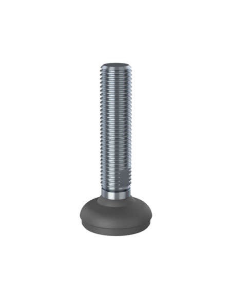 Machine foot HP60-UNC 1 x 4, AISI 304