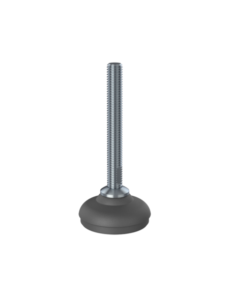 Machine foot HP60-UNC 1/2 x 4, AISI 304