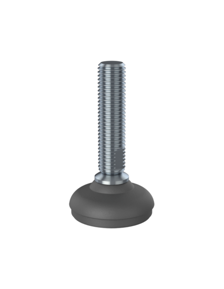 Machine foot HP60-UNC 3/4 x 3, AISI 304